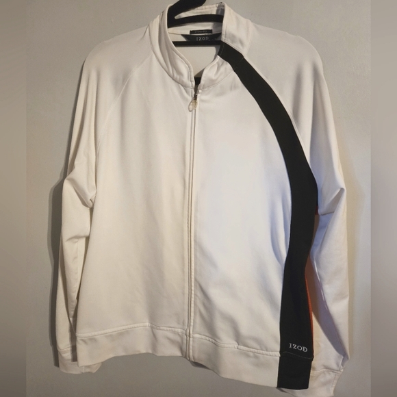 IZOD Movement Xtra Dry zip up Jacket- Size L - Picture 2 of 8